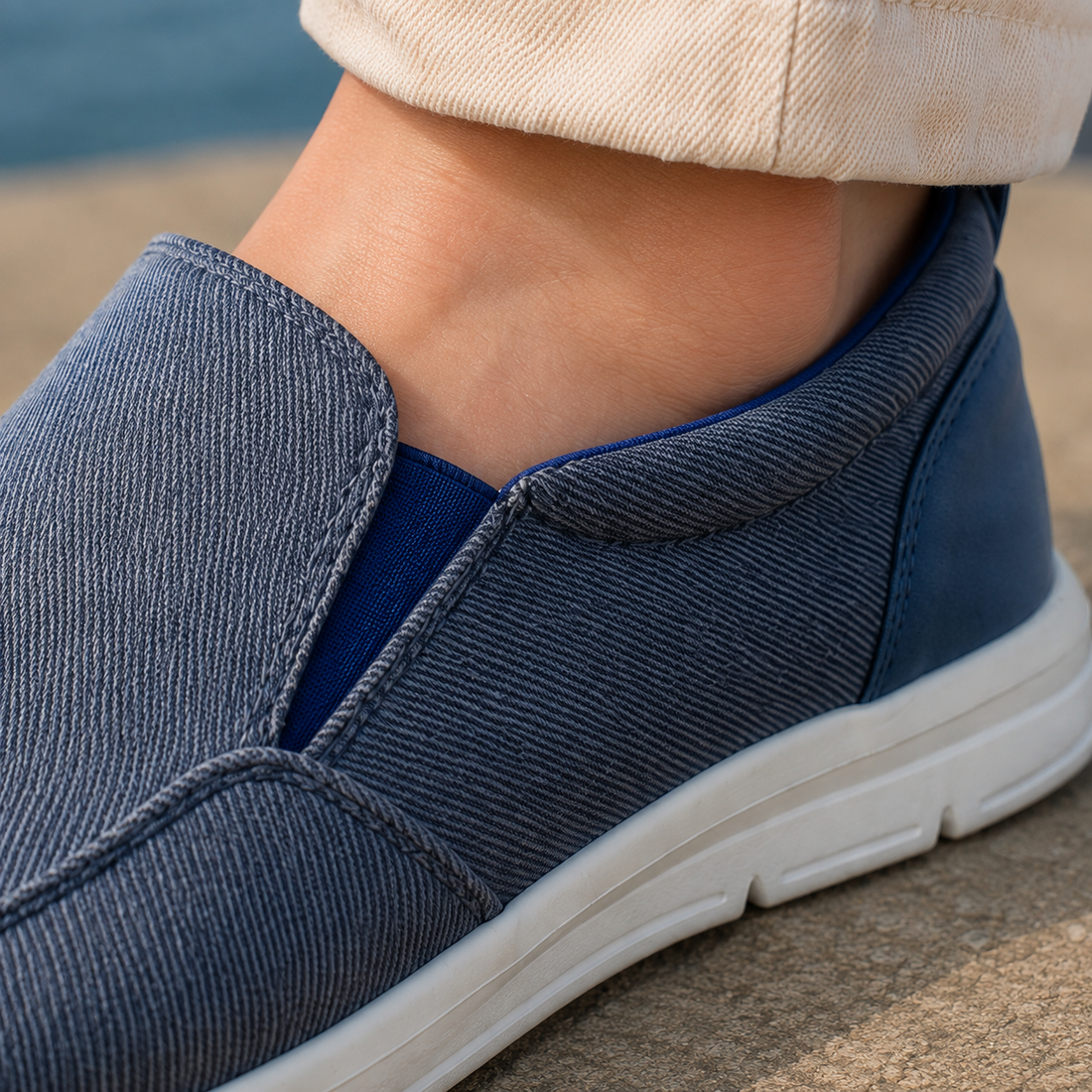 Rovelli Slip-On Shoes - Lead Product Detail