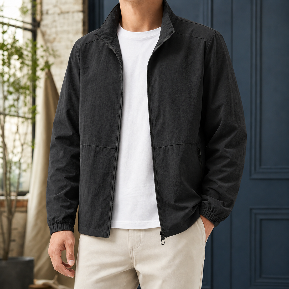 Olivier-Wade Lightweight Jacket - Black