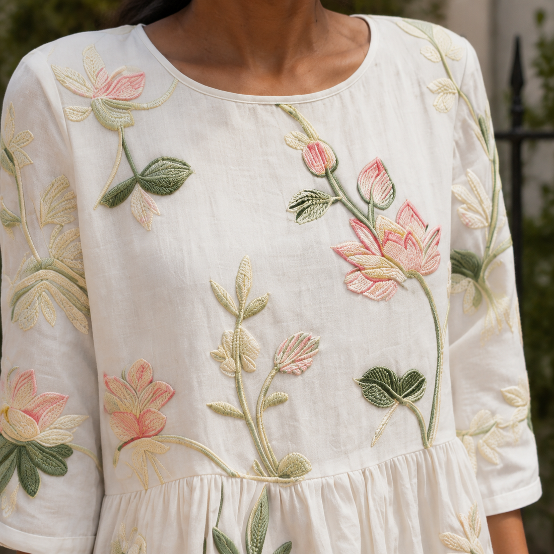 Willa Floral Midi Dress - Lead Product Detail