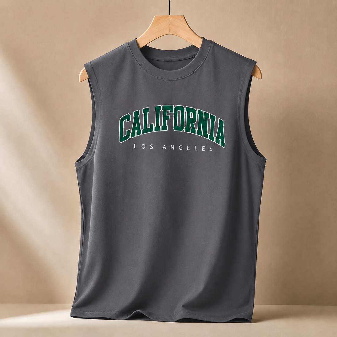 Caius California Tank Top - Dark Gray