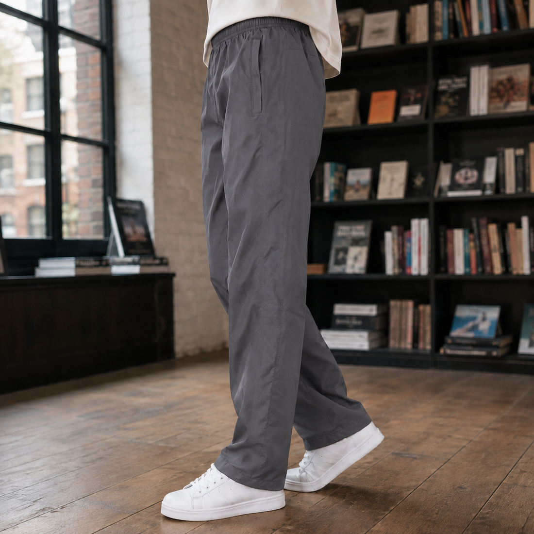 Jayden Relaxed Pants - Gray