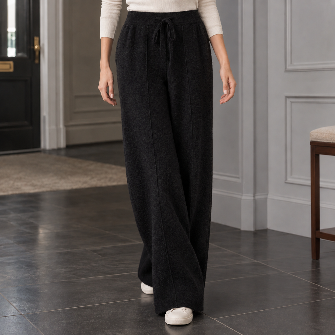 Mathilde-Marie Wide Leg Pants - Black