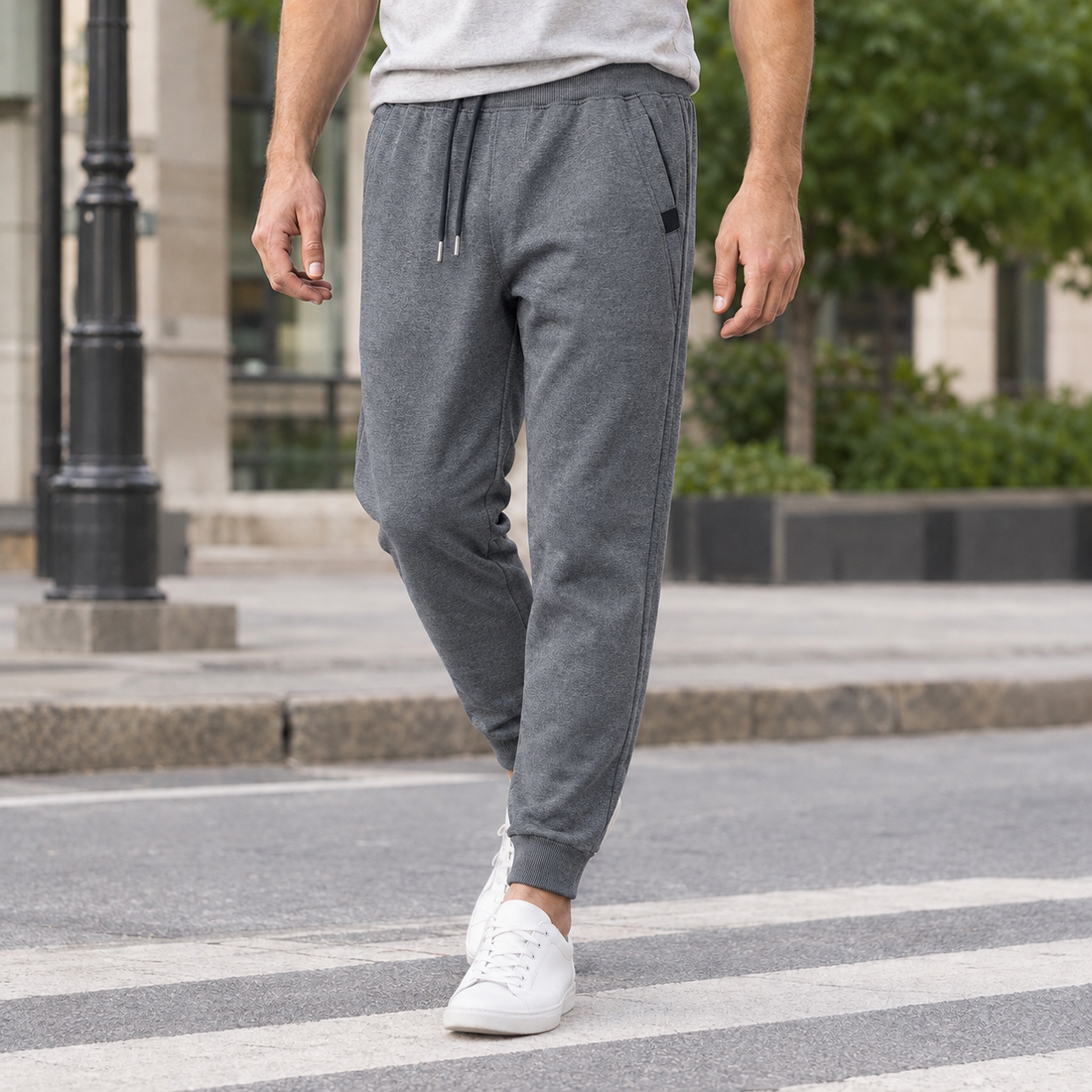 Chandler Tapered Joggers - Toe Gray