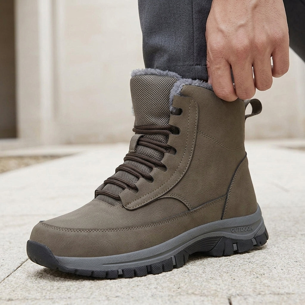 Delano Plush-Lined Boots - Lead Product Detail