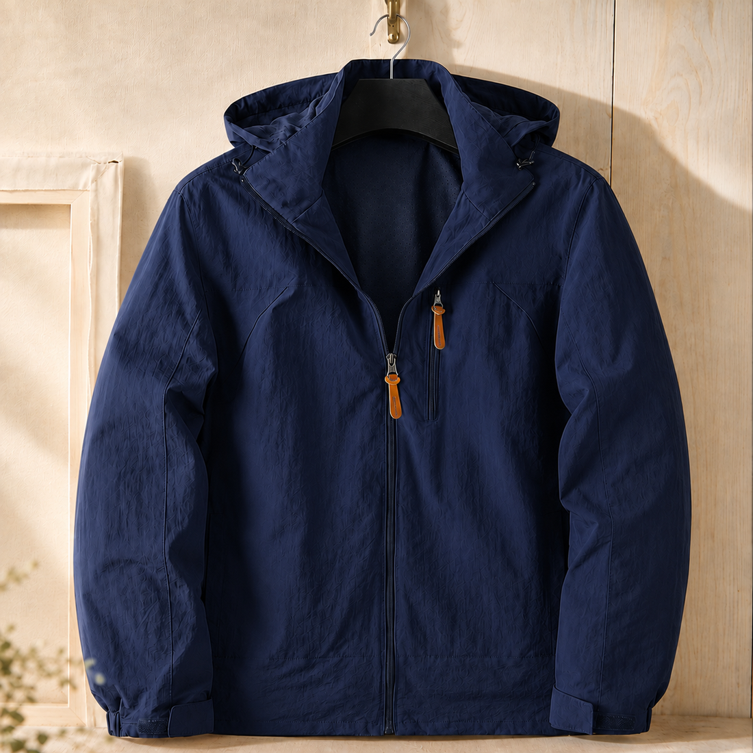 Armand Hooded Jacket - Blue