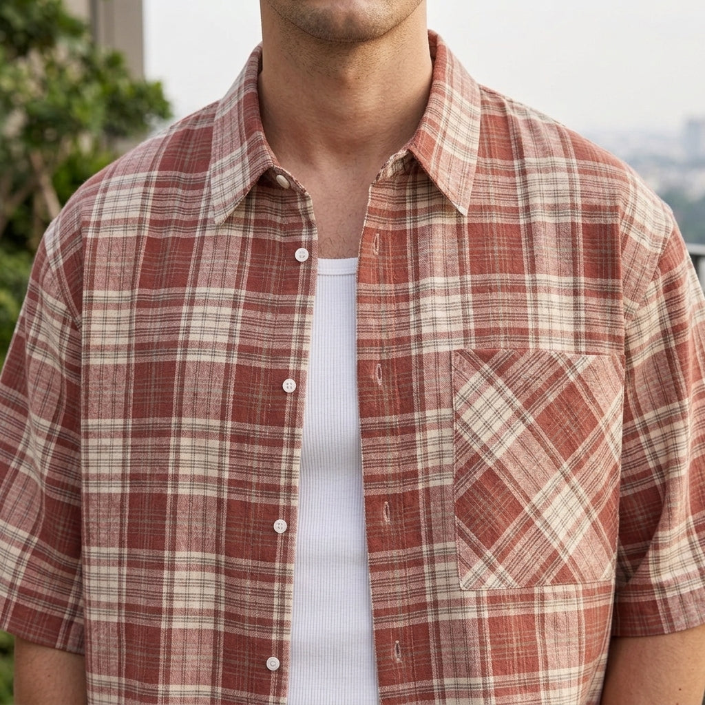 Caleb Relaxed Shirt - Lead Product Detail