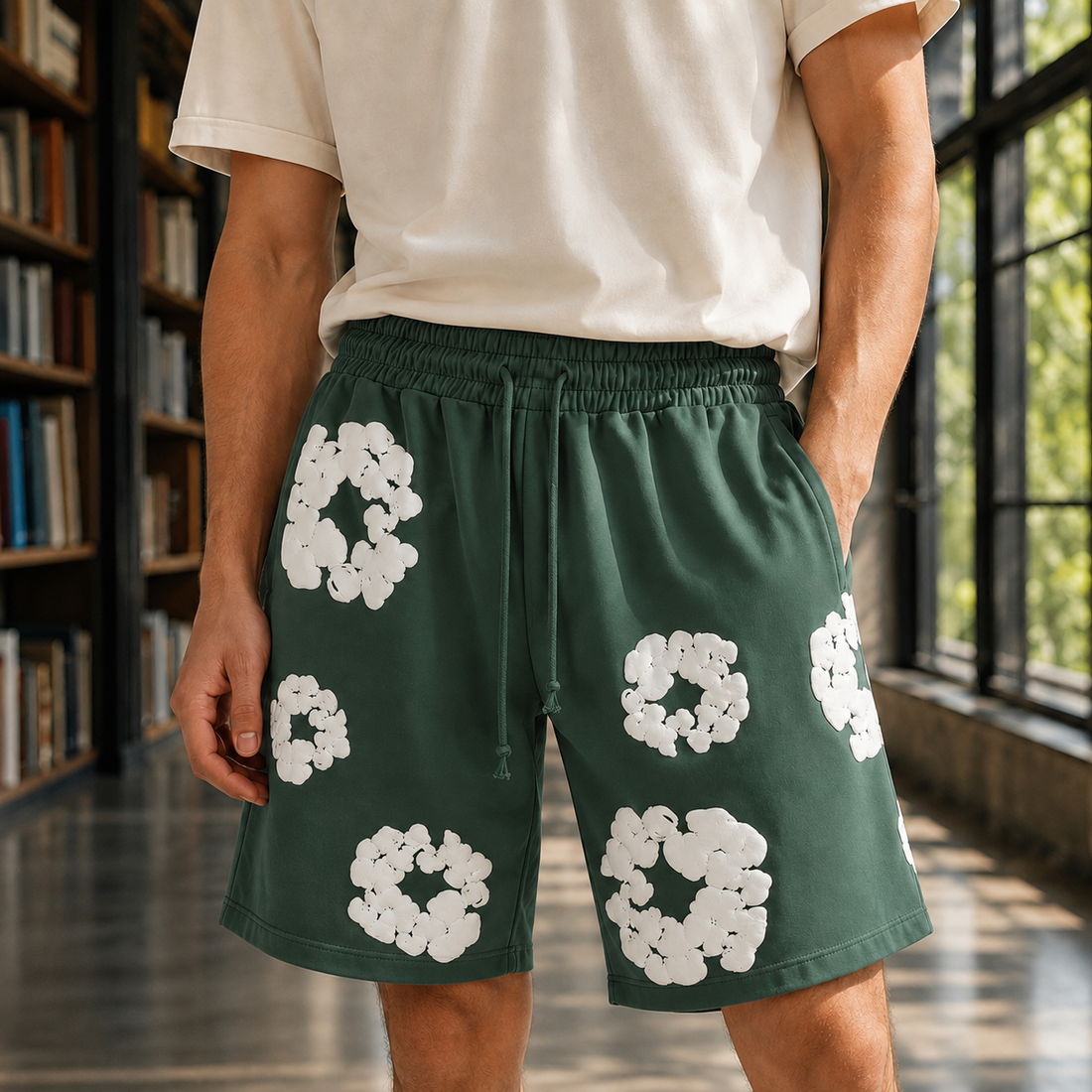 Raphael Relaxed Shorts - Green