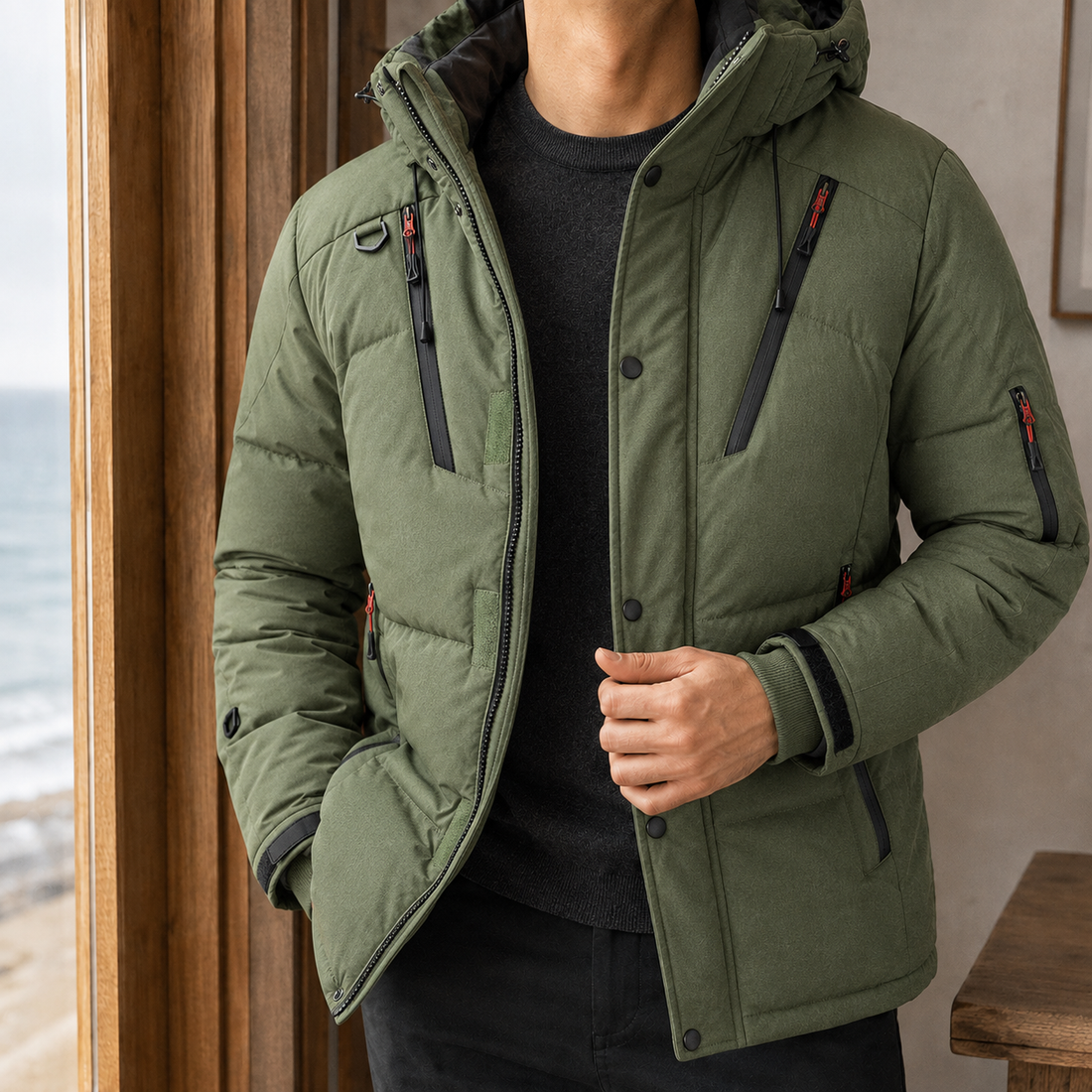 Kit Quilted Jacket - Green