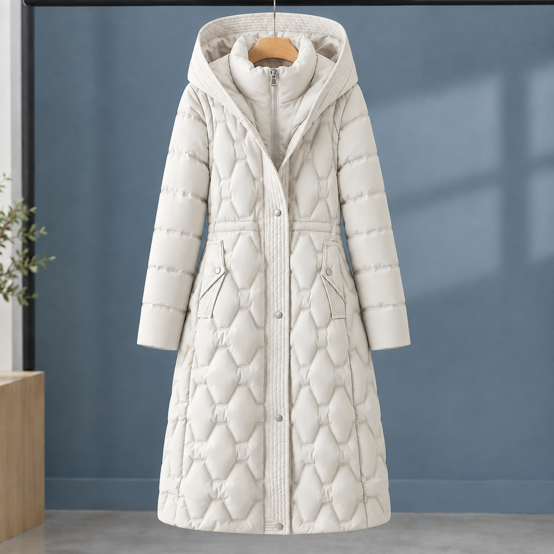 Nora-Rae Quilted Jacket - White