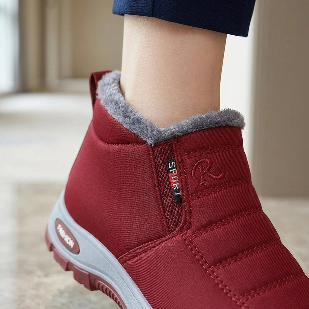 Rivello Fleece-Lined Boots - Lead Product Detail