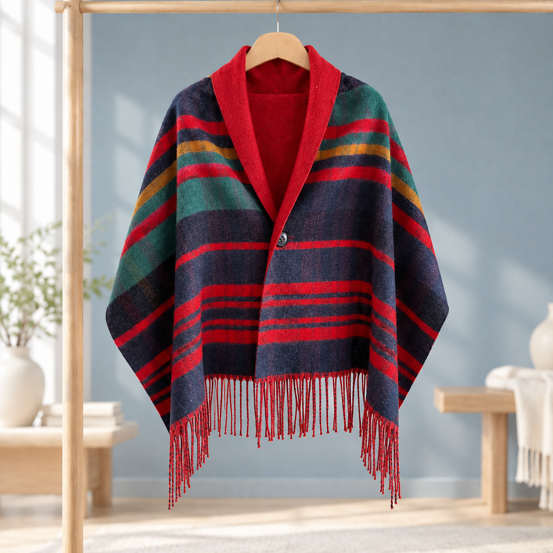 Thatcher Cashmere Cape - Y 4