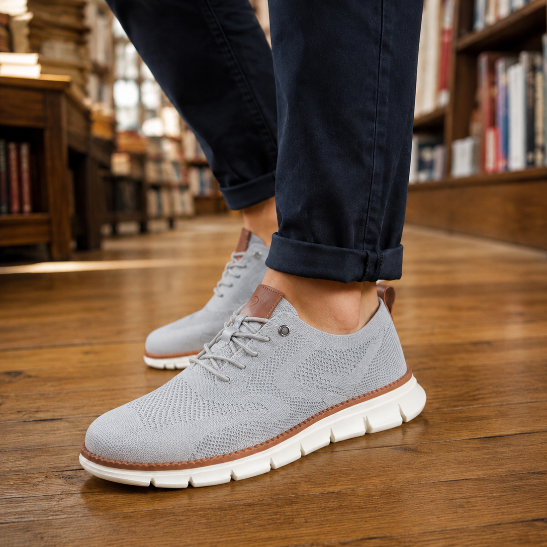 Nardini Knit Sneakers - Gray