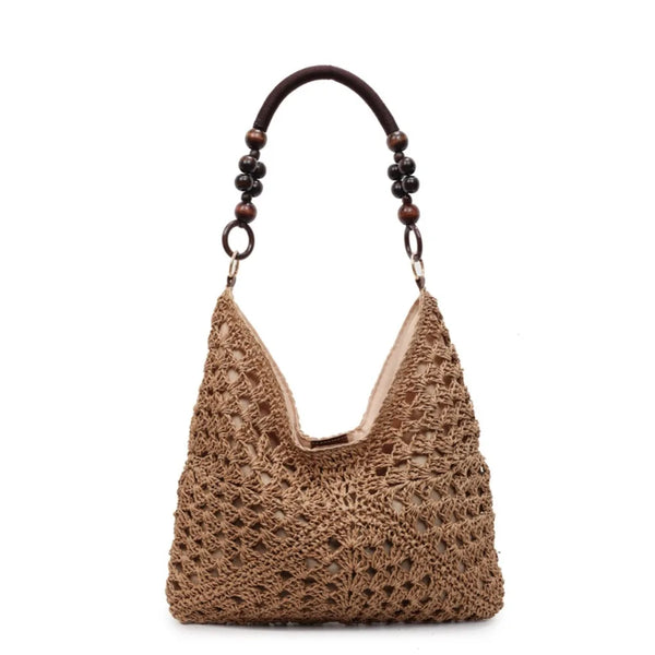 Monroe Straw Tote Bag