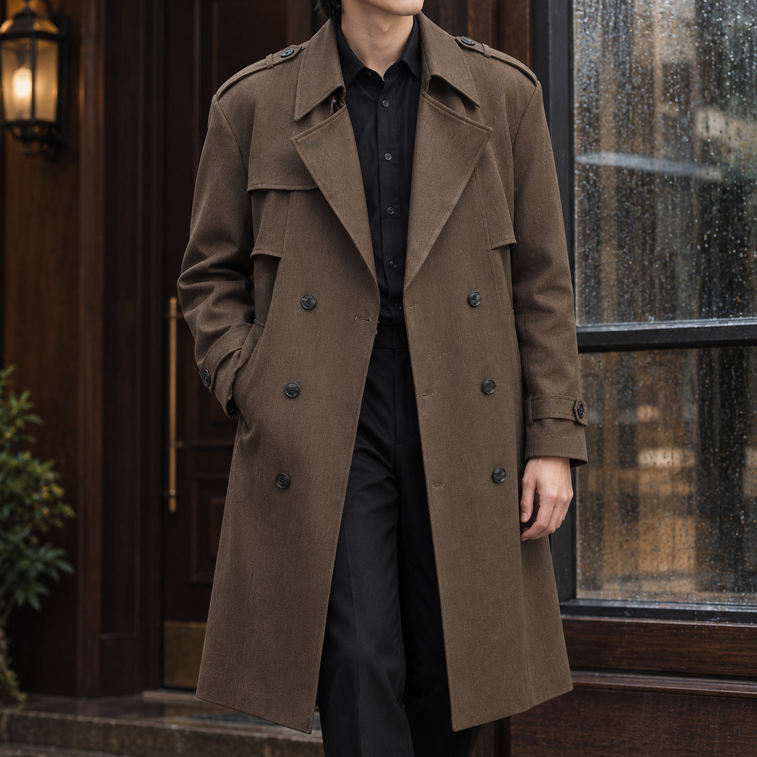Jack Trench Coat - Brown