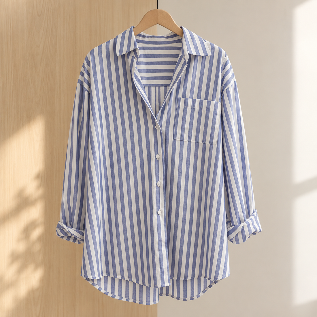 Riley Striped Shirt - Blue Stripes