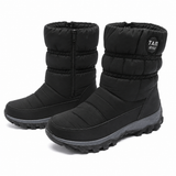 Graziani Quilted Snow Boots - Black
