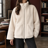 Leontine Teddy Jacket - Off White