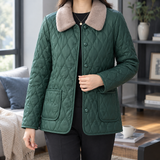 Sadie Quilted Jacket - Dark Green