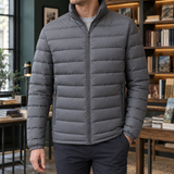 Benjamin Quilted Jacket - Gray
