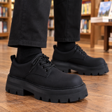 Orvieto Platform Derby Shoes - Black