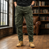 Milo Relaxed Cargo Pants - Varen Green