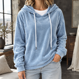 Quinn Relaxed Hoodie - Sky Blue