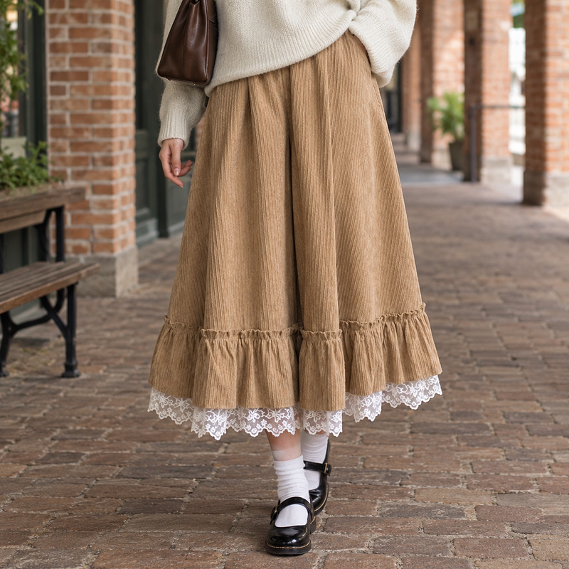 Abigail-Rae Ruffle Culottes