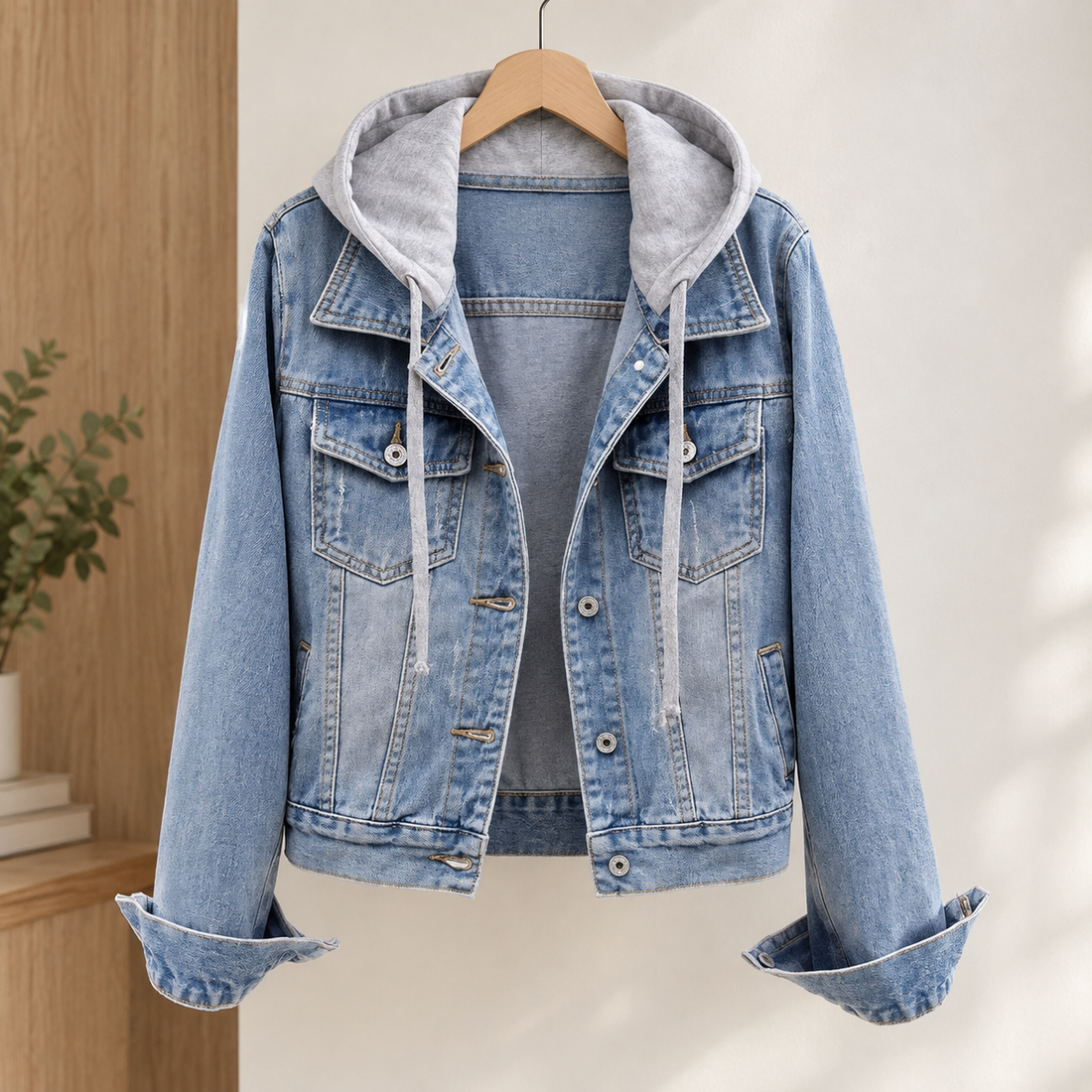 Josephine-Eve Denim Jacket - Light Blue