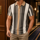 Holden Striped Polo - Beige