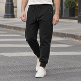Montague Tapered Joggers - Pocket Black Leggings