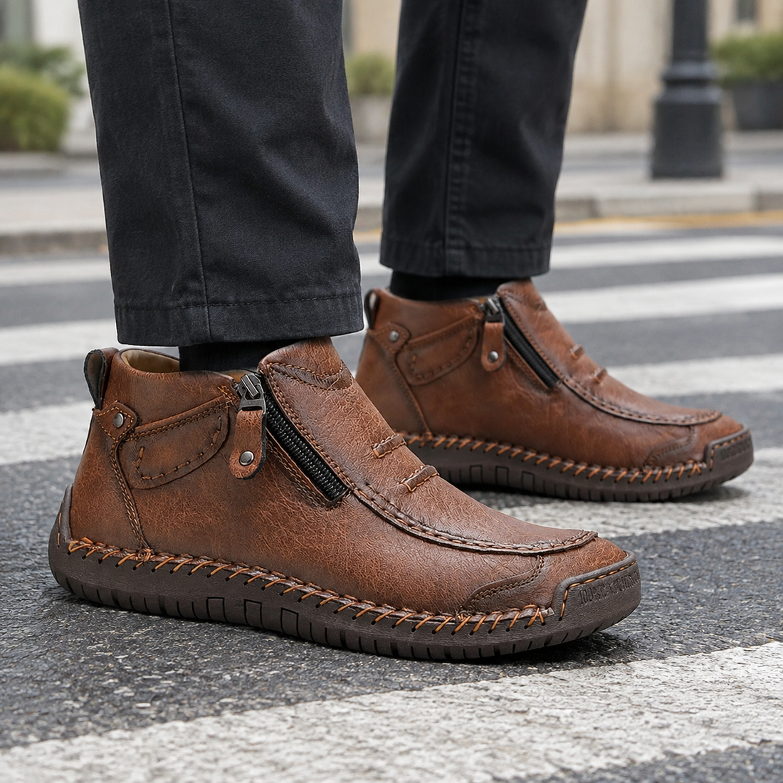 Vinci Orthopedic Boots - Brown