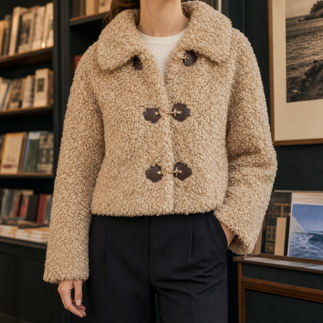 Sabina-Rose Teddy Jacket - Teddy