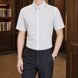 Egon Striped Shirt - White Stripes