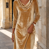 Alexia-June Velvet Dress - Jinse
