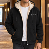 Gaultier Fleece-Lined Hoodie - Black