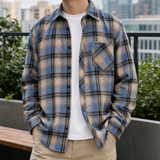 Wendell Plaid Shirt - Blue