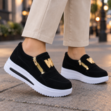 Rossi Wedge Sneakers - Black