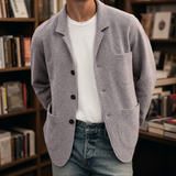 Tancred Three-Pocket Jacket - Light Gray