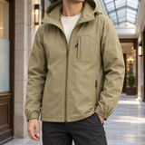 Bradley Hooded Jacket - Khaki