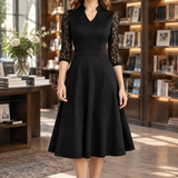 Phoebe-Belle A-Line Dress - Black