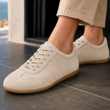 Caldera Suede-Look Sneakers - Beige