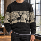 Ennis Crew Neck Sweater - Black