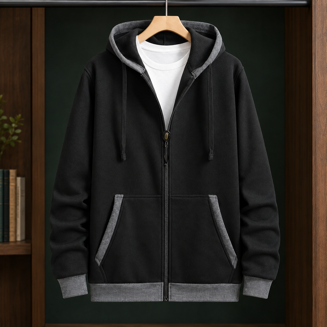 Macaire Zip Hoodie - Image