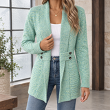 Cecilia Shawl Cardigan - Light Green