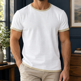 Stellan Contrast T-Shirt - White