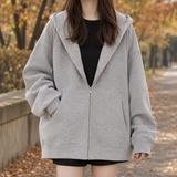 Lavinia-Mae Oversized Hoodie - Gray