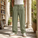 Nolan Relaxed Pants - Military Green