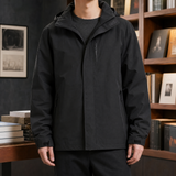 Alfred Hooded Jacket - Black