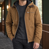Augustus Hooded Jacket - Camel