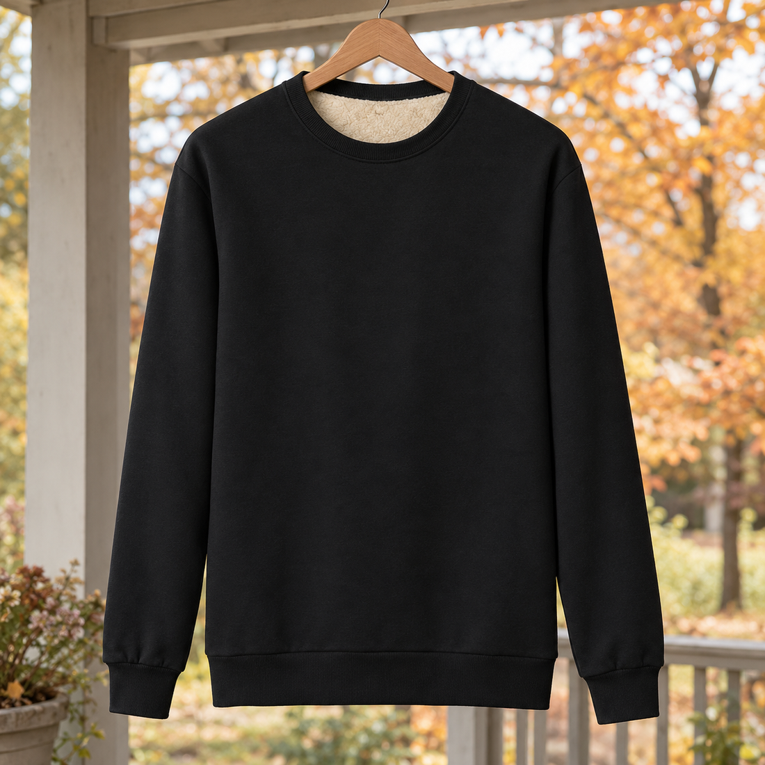 Montague-Hayes Relaxed Sweatshirt - Black